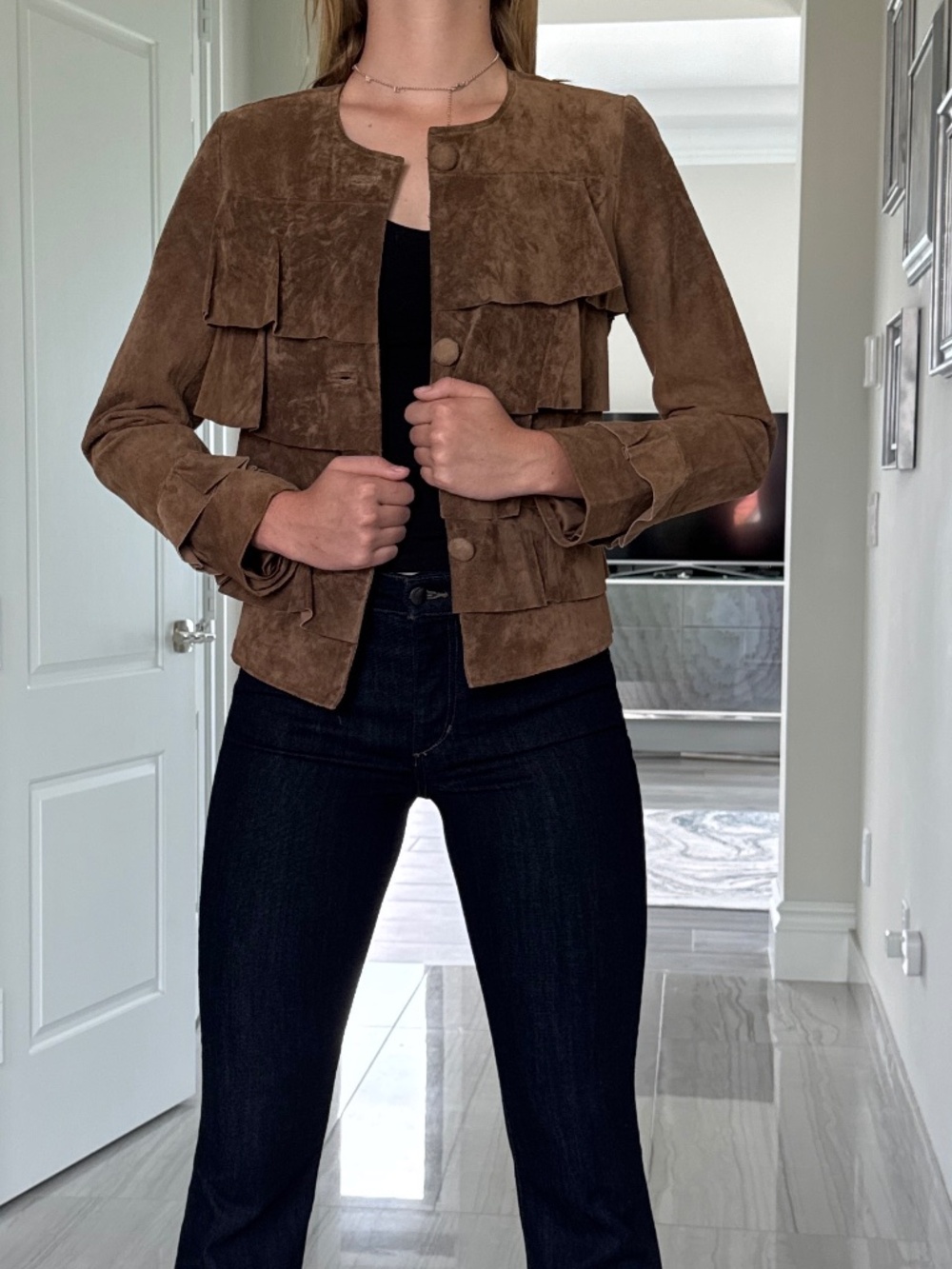 Leather jacket